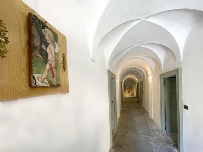 Corridoio piano nobile Roseto del Drago di Casa Cassan