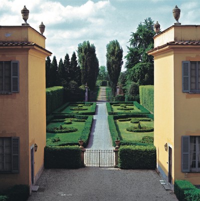 La prospettiva del giardino all'italiana