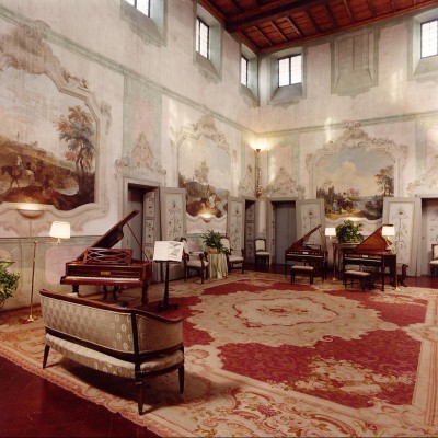 Il Salone dipinto da Francesco Zuccarelli